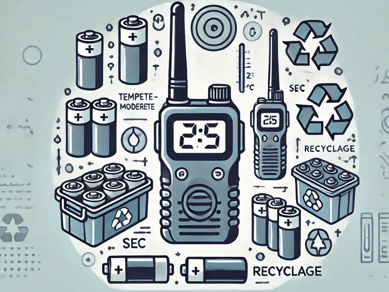 Quelles précautions pour le stockage et recyclage de vos batteries ?