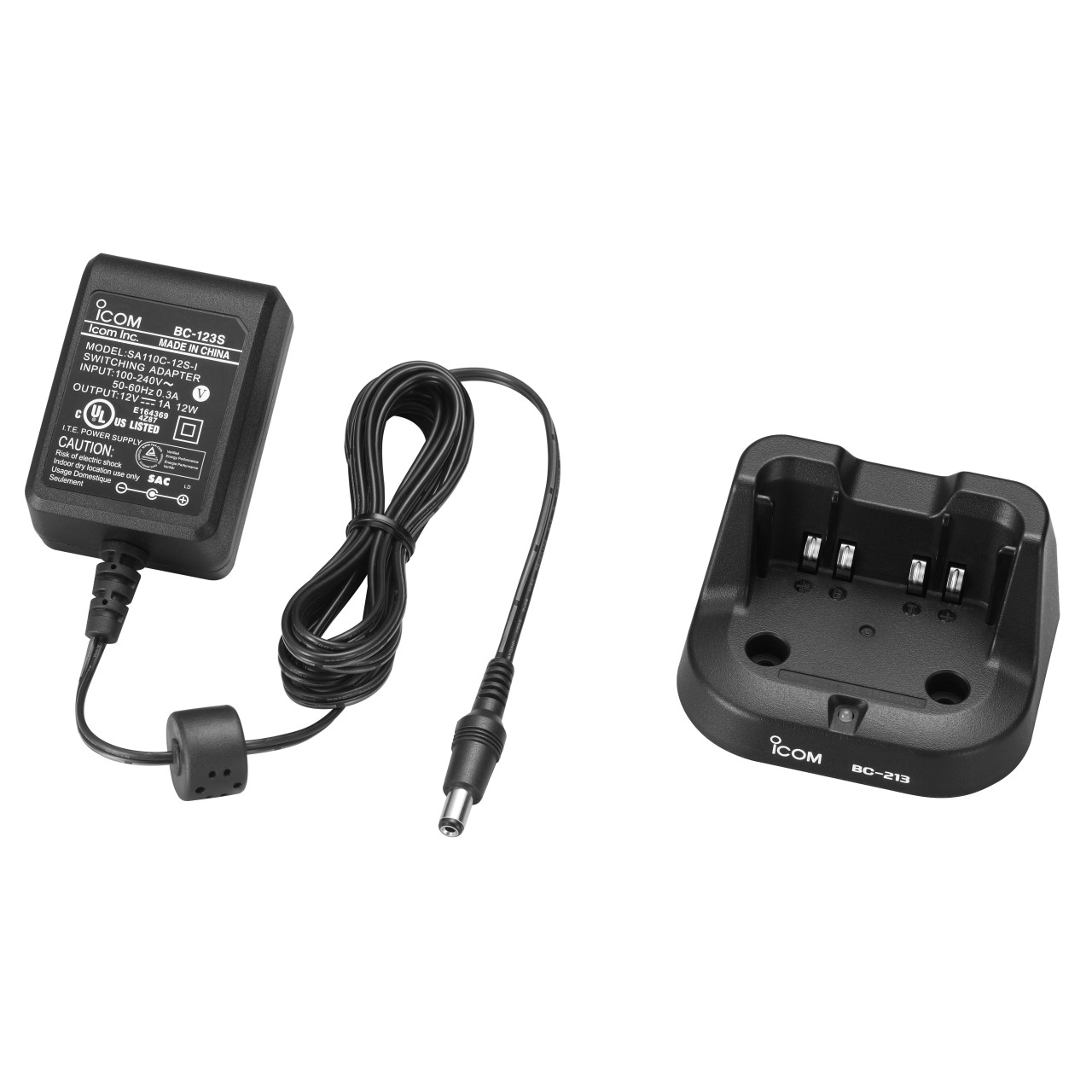 BC-213 Chargers and alimentations - ICOM