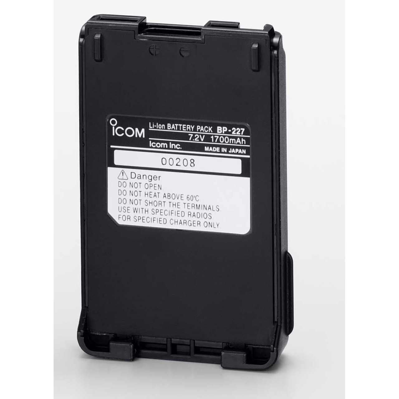 BP-227 Batteries et boitiers piles - ICOM