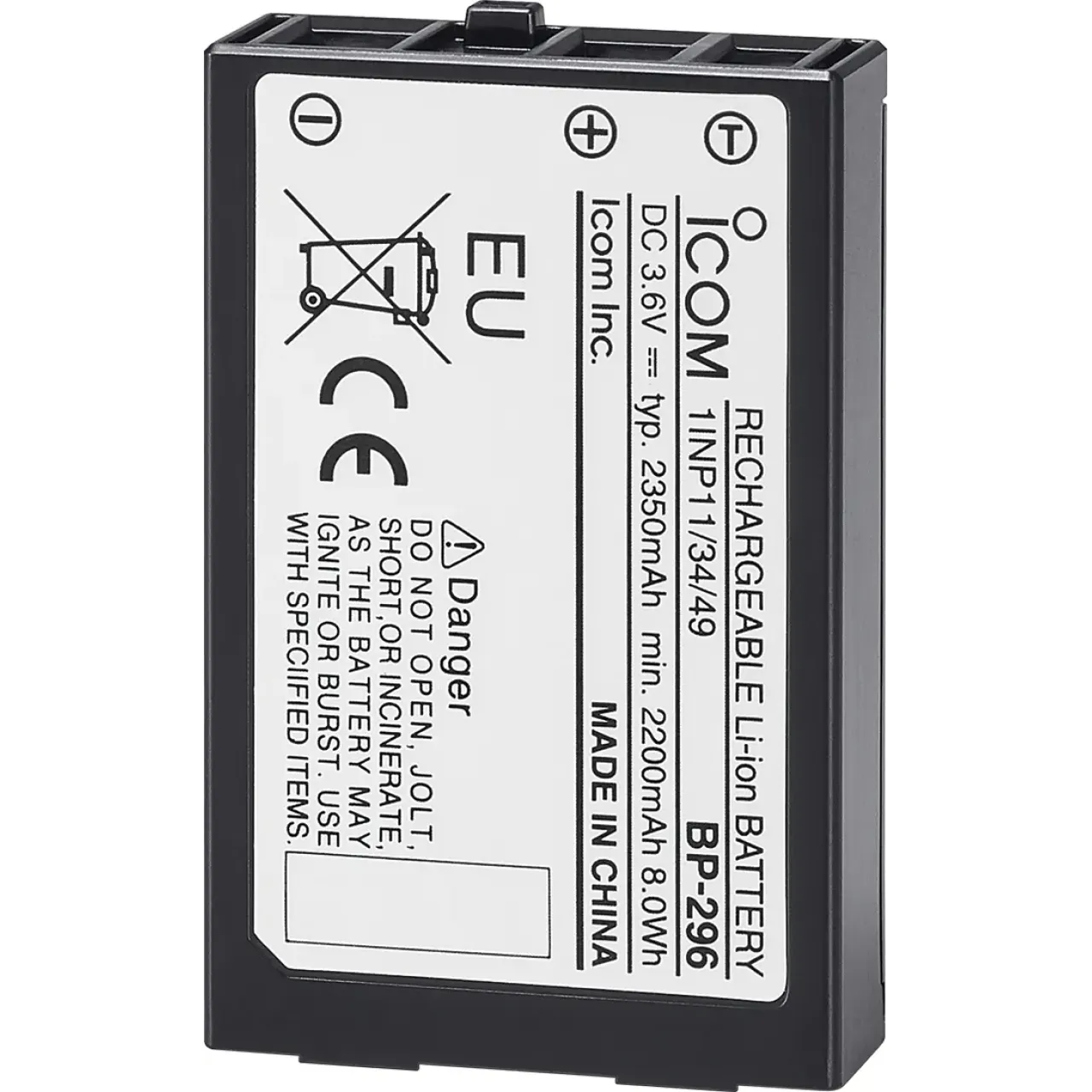 BP-296 Batteries et boitiers piles - ICOM