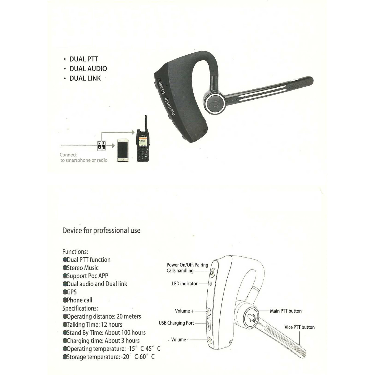 EP-SR30310 Headsets and earphones - ICOM