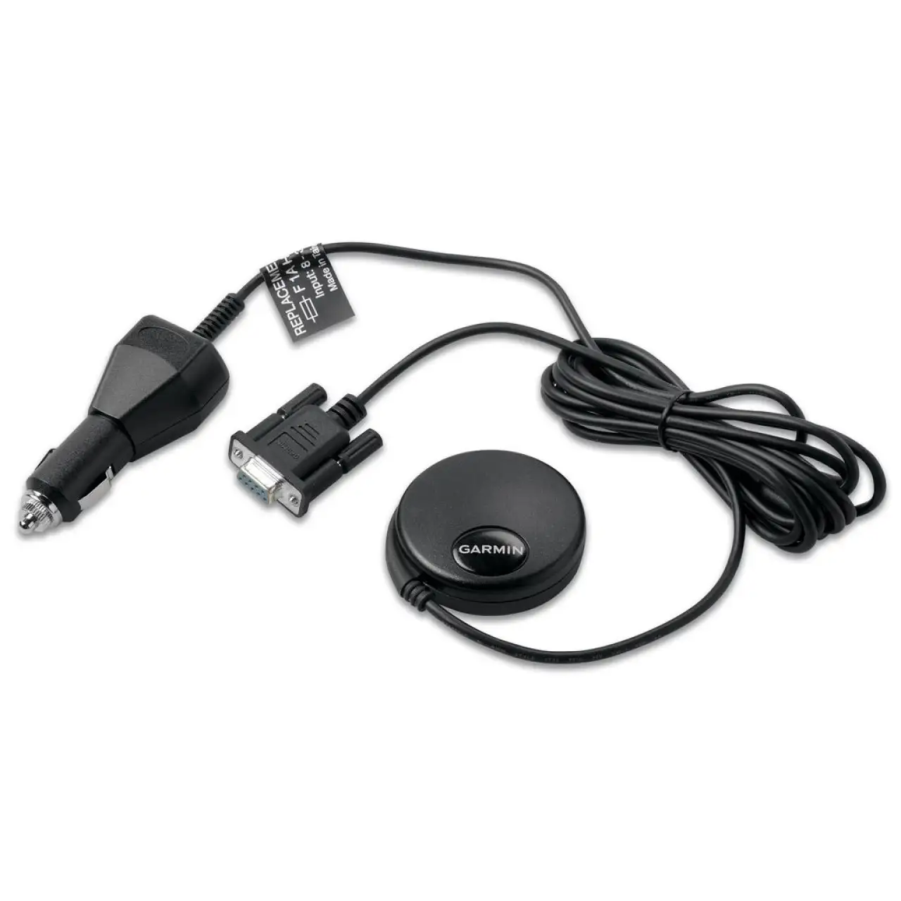 Récepteur GPS OEM Garmin 18x PC haute sensibilité avec connecteur série DB-9, alimentation allume-cigare.