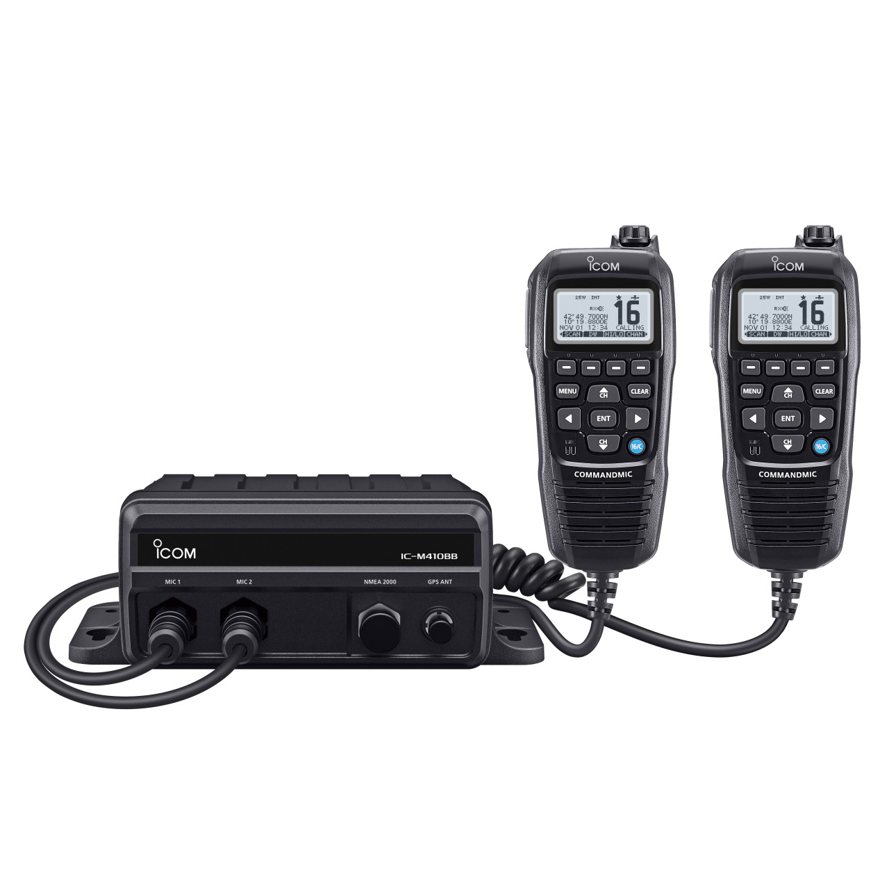 VHF marine fixe boite noire 156-163MHz IC-M410BB