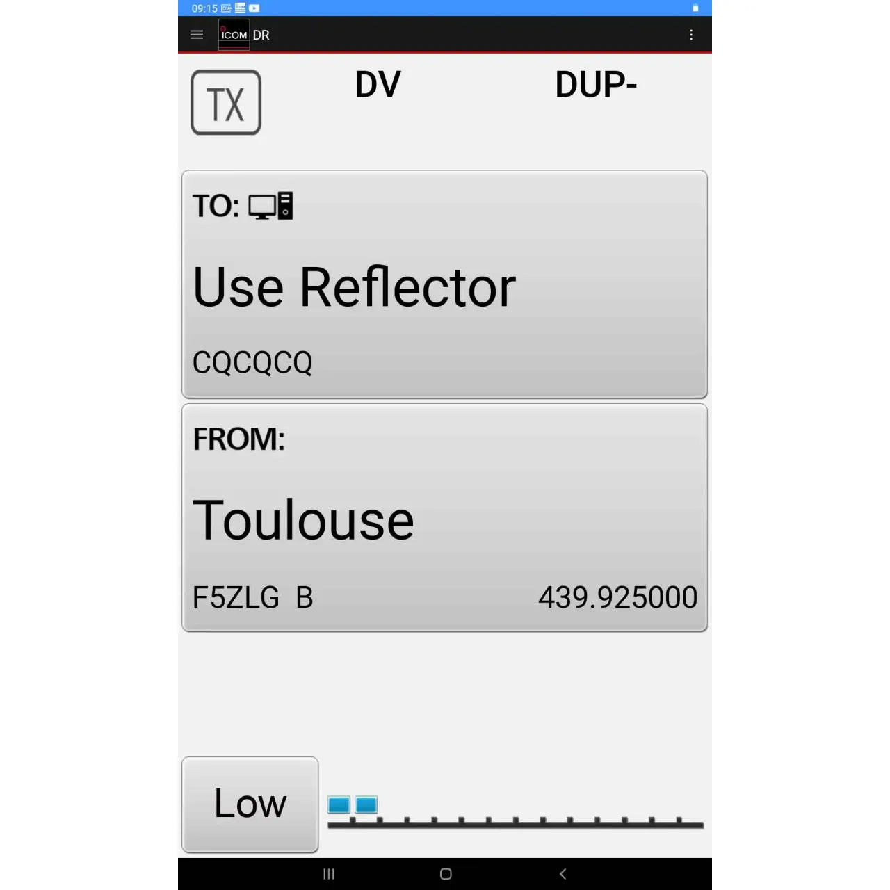  ID-52E portatif radioamateur VHF/UHF Bi-bande simultanées. configuration