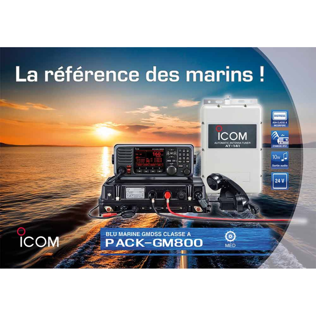 PACK-GM800 BLU - ICOM