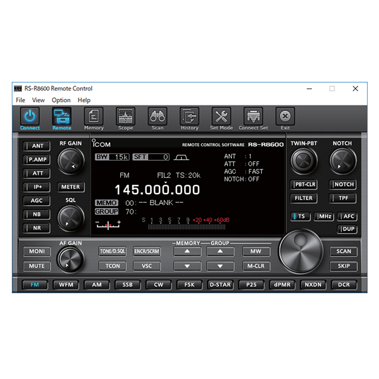 RS-R8600 Softwares - ICOM