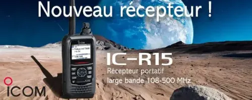 Récepteur IC-R15