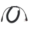 Cordon torsadé double Jack pour connexion casque antibruit Flex et portatifs ICOM