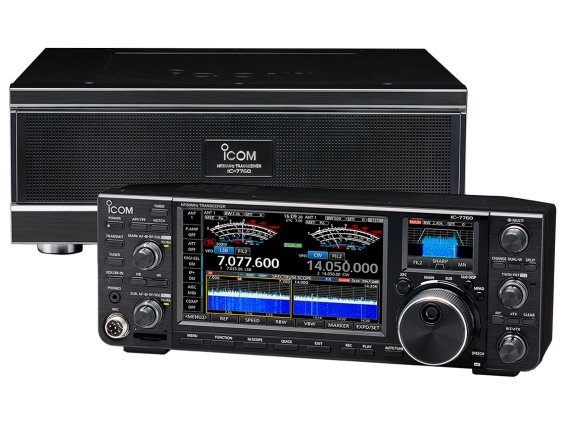 Base-IC7760 Radioamateur ICOM