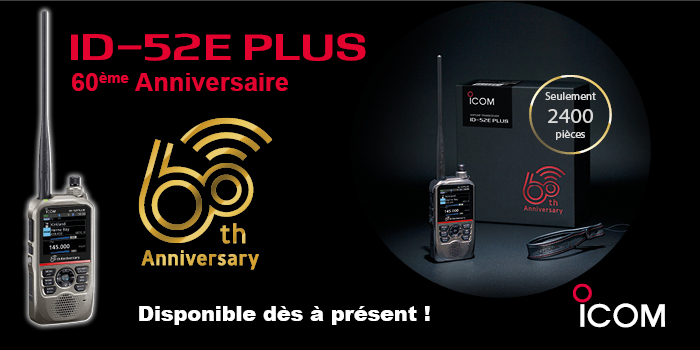 ID-52E PLUS 60 ANS Radioamateur ICOM