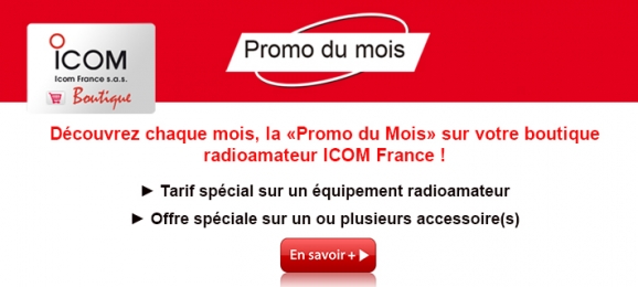 banniere promo boutique Radioamateur ICOM